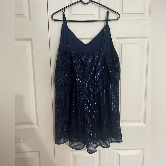 taylor swift eras navy blue sequin romper - Picture 2 of 2